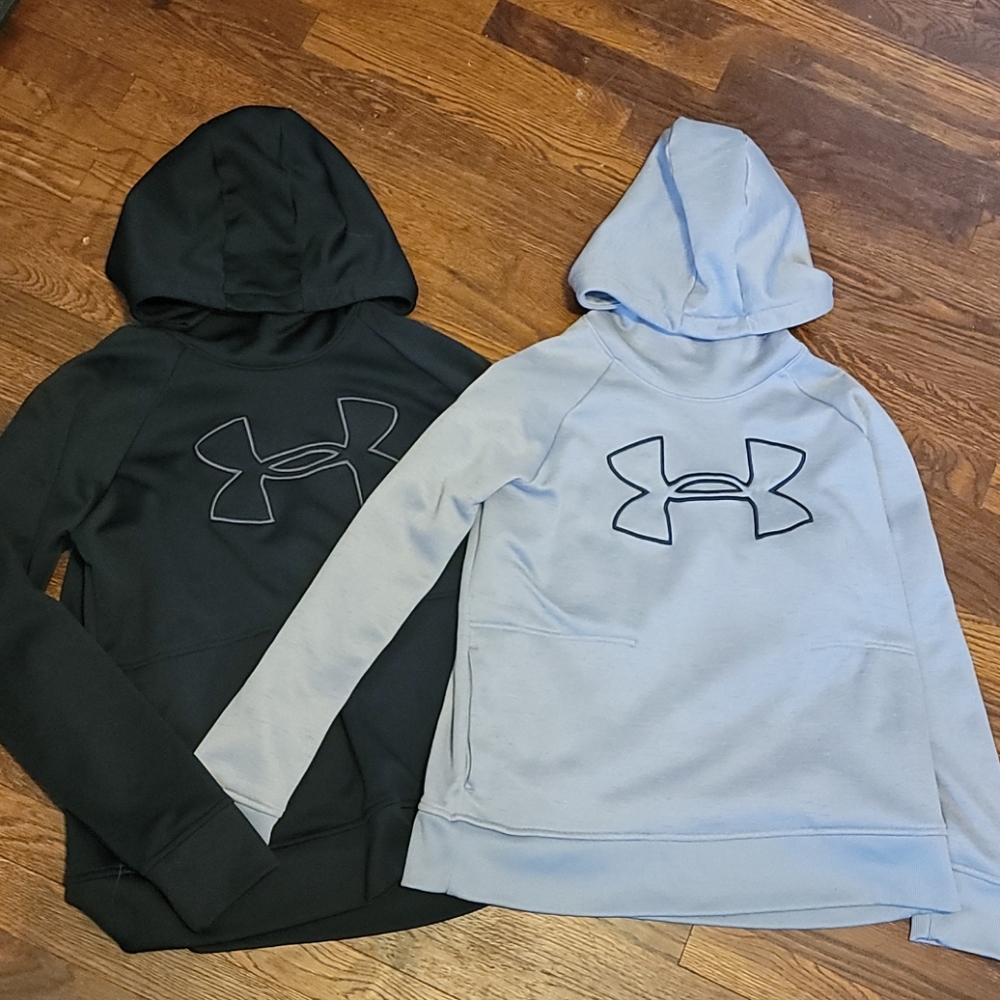 2 Under Armour Coldgear Hoodies